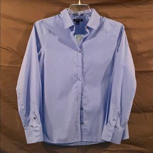 Land’s End Button Down Shirt Size 12 Blue